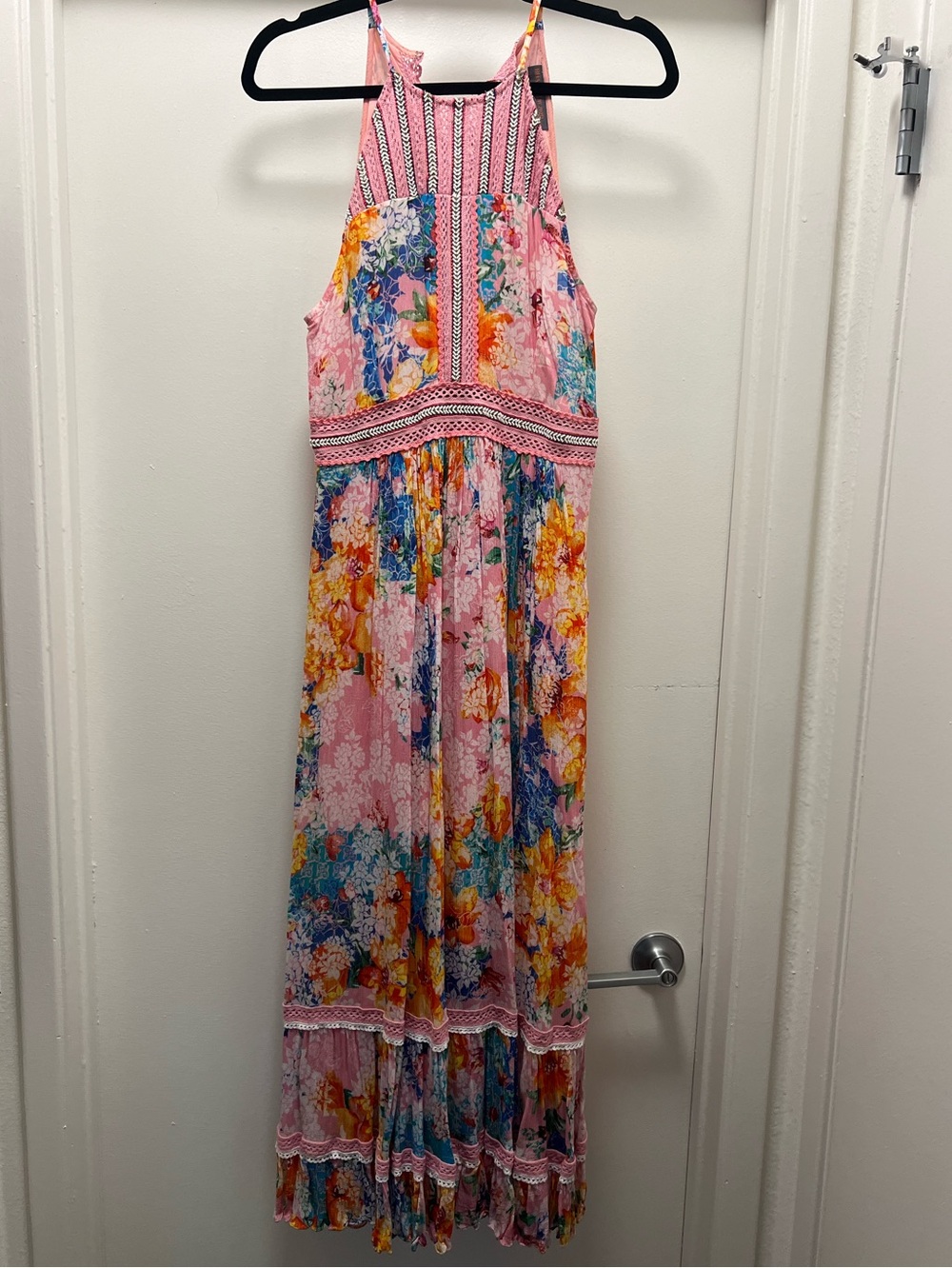 Bhanuni by Jyoti Yuko Halter Maxi Dress